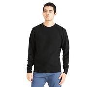 Dockers Sudadera con Cuello Redondo, Color Negro, XS para Hombre