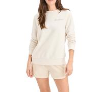 Dockers Sudadera con Cuello Redondo Sweatshirts, Crema de Mantequilla, XS para Mujer
