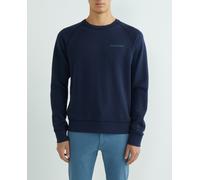 Dockers Sudadera de hombre de manga larga, cuello redondo, regular fit. Azul marino M