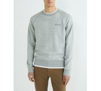 Dockers Sudadera de hombre de manga larga, cuello redondo, regular fit. Gris L