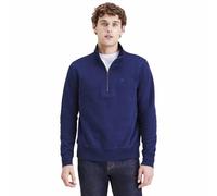 Dockers T3 1/4 Zip Fleece Sudadera, Azul Marino, L para Hombre