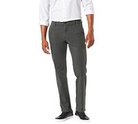 Dockers Ultimate 360 Chino Straight Pantalones, Cabezal de Acero, 33W / 36L Hombres