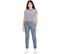 Dockers Weekend Chino Slim Fit, Extra Tall, Pantalones para Mujer, Blue Fusion 30 Extra alto