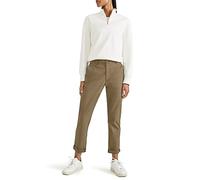 Dockers Weekend Chino Slim Fit, Extra Tall, Pantalones para Mujer, Harvest Gold 33