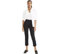 Dockers Women's Weekend Chino Slim Ankle Pants, Beautiful Black, 27W