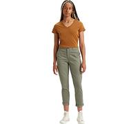 Dockers Women's Weekend Chino Slim Ankle Pants, Camo, 25W