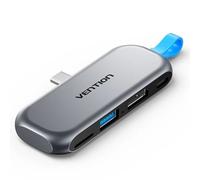 Docking Sin Cables USB Tipo-C Vention THYH0/ 1xUSB/ 1xHDMI/ 1xUSB Tipo-C PD/ 1xLector de Tarjetas/ G