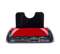 Docking Station 2 Hard Disk 2.5 3.5 Sata IDE E-Sata USB 2.0 3.0 Lector HDD SD