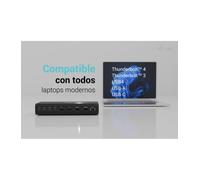 I-Tec - Dockingstation - UsB-C / Usb4 / Thunderbolt 3 / Thunderbolt 4 - 2 X Hdmi, 2 X Dp, 2 X UsB-C - 1gbe, 2,5gbe - 240 Watt - Europa (ca6monitordoc