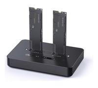 Docking station SSD Gembird DD2-U3M2 M.2 USB Type-C negra compacta