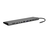 Docking Station T'nB DSMST12V2 USB C 12 Puertos DisplayPort HDMI Ethernet 4K Aluminio
