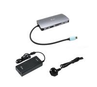 Hub USB i-Tec C31NANOVGA112W Plateado Negro