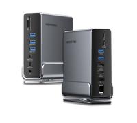 Docking Station Vention USB-C 10 Gbit/s 100W 2xHDMI 1xDP 3xUSB-A 3xUSB-C Lector SD Ethernet