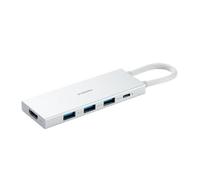 Docking usb 3.0 tipo-c xiaomi 5 en 1/ 3xusb/ 1xusb tipo-c pd/ 1xhdmi/ blanco