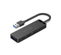 Docking USB 3.0 Vention CHVBB/ 3xUSB/ 1xMicroUSB PD/ 1xLector Tarjetas/ Negro
