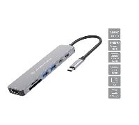 docking usb-c 7-in-1 conceptronic donn28g 1xhdmi 4k 2xusb-a 3.0 2xusb-c pd 100w 1xsd 1xmicrosd