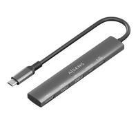 Docking USB Tipo-C Aisens ASUC-5P022-GR/ 1xHDMI 4K/ 2xUSB/ 1xUSB Tipo-C/ 1xUSB Tipo-C PD/ Gris