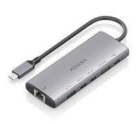 USB-C DOCK AISENS 6 EN 1 HDMI RJ45 USB-A 10G 2XUSB-C 10G USB-C PD 20CM