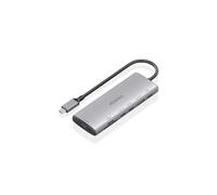 Docking USB Tipo-C Aisens ASUC-7P031-GR- 1xHDMI- 1xUSB- 2xUSB Tipo-C- 1xLector de Tarjetas- 1xUSB Tipo-C PD- Gris