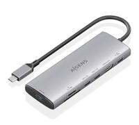 Docking USB Tipo-C Aisens ASUC-7P031-GR- 1xHDMI- 1xUSB- 2xUSB Tipo-C- 1xLector Tarjetas- 1xUSB Tipo-C PD- Gris