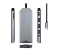 AISENS - ASUC-9P001-GR - USB-C Docking 9 IN 1, Grey