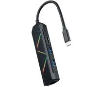 Docking USB Tipo-C Nanocable 10.16.0501/ 2xUSB/ 1xUSB Tipo-C/ 1xHDMI/ 1xRJ45/ Negro