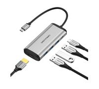 Docking USB Tipo-C Vention CNBHB/ 1xHDMI/ 3xUSB/ 1xUSB Tipo-C PD/ Gris