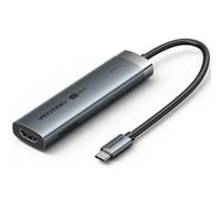 Docking Vention TGMHB USB Tipo-C 3xUSB 3.0 HDMI 4K 1xUSB-C PD 100W Aluminio
