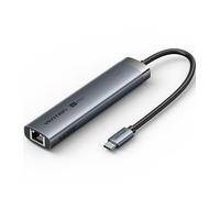 Docking usb tipo-c vention tgnhb/ 1xusb 3.2 tipo-c/ 2xusb/ 1xhdmi/ 1xrj45/ 1xusb tipo-c pd