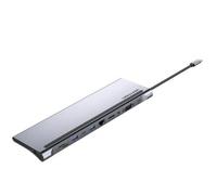 Docking USB Tipo-C Vention THTHC/ 1xHDMI/ 1xVGA/ 3xUSB/ 1xUSB Tipo-C/ 1xUSB Tipo-C PD/ 1xRJ45/ 1xLec