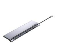 Docking USB Tipo-C Vention THTHC/ 1xHDMI/ 1xVGA/ 3xUSB/ 1xUSB Tipo-C/ 1xUSB Tipo-C PD/ 1xRJ45/ 1xLector Tarjetas SD y MicroSD/ J