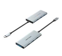 Docking USB Tipo-C Vention TOPHB/ 1xHDMI/ 3xUSB/ 1xLector Tarjetas SD y MicroSD/ Gris