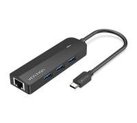 Docking Vention TGPBB USB Tipo-C 3xUSB 3.0 RJ45 Gigabit Micro B PD Negro