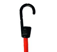 Docks gmar24 - Juego de 2 pulpos con gancho poliamida alma acero - resistencia a la rotura indicative 25 kg - Diámetro 10 mm - longitud 1 m, Naranja, Set de 2 piezas