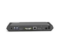 DOCKUSBC Base para portátil y replicador de Puertos Acoplamiento USB 3.2 Gen 1 (3.1 Gen 1) Type-A Negro