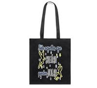 Docliick. Bolso Tote bag con Frase Motivadora y Mensaje. Regalo Motivador para Mujer. Bolso tela compracon mensaje motivador.Algodón 100% - Solo aquellos que sueñan