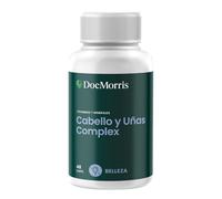 DocMorris Cabello y Uñas Complex 48 Cápsulas | Suplemento para la Salud Capilar y el Fortalecimiento de Uñas | Con Vitaminas, Minerales, Ácidos Grasos Omega 3, Biotina, L-Cistina, Zinc y Hierro
