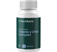 DocMorris Cabello y Uñas Complex 48 Cápsulas | Suplemento para la Salud Capilar y el Fortalecimiento de Uñas | Con Vitaminas, Minerales, Ácidos Grasos Omega 3, Biotina, L-Cistina, Zinc y Hierro