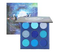 Docolor 9 Colores Paleta de Sombras de Ojos de Maquillaje Gemstone Mate Altamente Pigmentadas con Purpurina Smokey Cream Blendable Profesional Colorida - Azul…