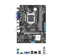 docooler 1151 Socket LGA1151 Procesadores CPU Placa base de escritorio 2*DDR4 Hasta 32 GB 1*PCIE3.0 x16 Ranura Placa base para juegos de oficina en casa 3*SATA3.0 1000Mbps