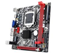 Docooler 1155 WiFi Desktop Home Office Gaming Motherboard PCI-E 16X DDR3 16GB 100M Tarjeta de Red USB2.0 USB3.0 WiFi M.2 VGA Compatible con HD-MI