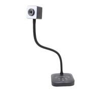 docooler Cámara de Documento 4K con Enfoque Automático, Micrófono Incorporado, Luz LED de Tres Niveles, Enchufe y Reproducción, Ideal para Enseñanza en Línea, Transmisión en Vivo,