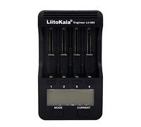 Docooler Liit Okala LII de 500 Cargador Inteligente Cargador 4 Slots Pantalla LCD de batería para Ni-MH Ni-CD de Ion de Litio Recargables