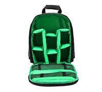 Docooler Mochilas para Cámaras, Mochila Fotografia Impermeable con Divisores Extraíble Mochila para Camara Reflex Digital DSLR (Verde)