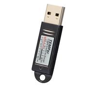 docooler PCsensor USB Termómetro Higrómetro Sensor de Temperatura Registrador de Datos Registrador para PC Portátil Plateado