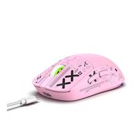 Docooler Ratón de Juegos RGB Ergonómico con Departamento de Conectividad de Modos con Cable/inalámbrico/BT 3