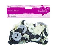 docrafts - Botones Variados Monocromo 250 g