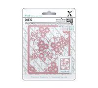 docrafts Xcut - Corazón Floral (2 Unidades)