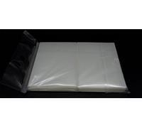 docsmagic.de 100 Double Mat Clear Card Sleeves Standard Size 66 x 91 - Transparente - Fundas - PKM MTG