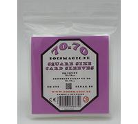 docsmagic.de 100 Small Square Board Game Sleeves - 70 x 70-72 x 72